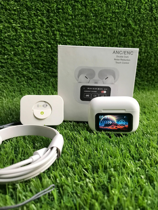 Airpods With LCD Touch Screen
