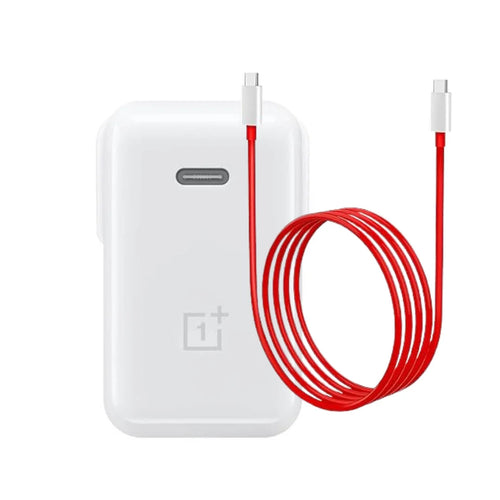 One Plus 65W Warp Charger With USB Type-C Cable