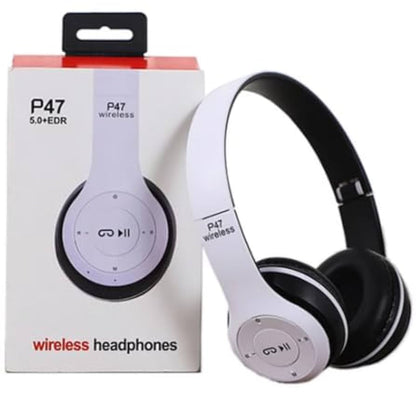 P47 Wireless Bluetooth Foldable Headset