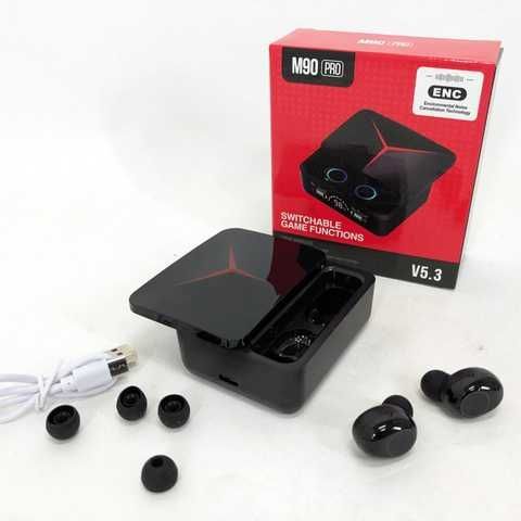 M90 Pro Earbuds TWS Bluetooth Led Display Headset