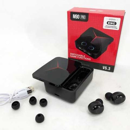 M90 Pro Earbuds TWS Bluetooth Led Display Headset