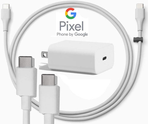 Pack of 2 : Google 30W USB-C Fast Charging Adapter With CABLE