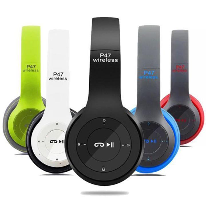 P47 Wireless Bluetooth Foldable Headset