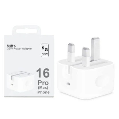 iPhone 16 Pro Max 35W USB-C Power Adapter