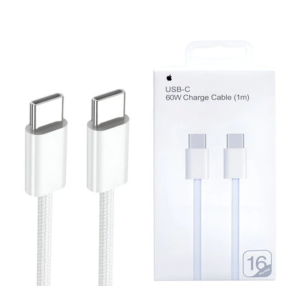 iPhone 16 Pro Max 60W Type C To C PD Fast Charging