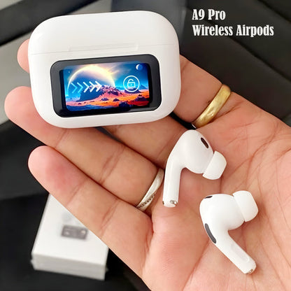 Airpods With LCD Touch Screen