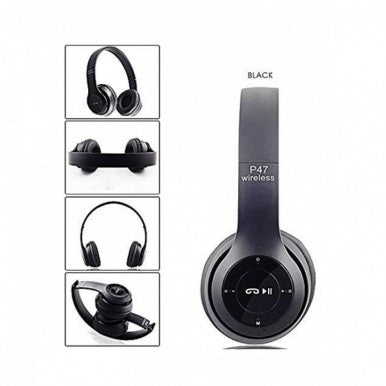 P47 Wireless Bluetooth Foldable Headset